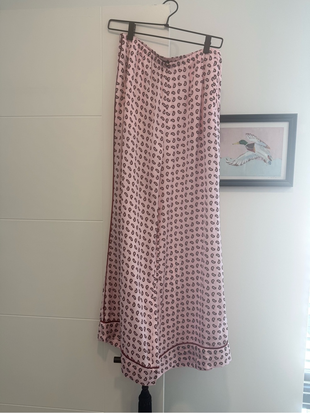 J. Crew Pink Paisley Cosmo Satin Paints